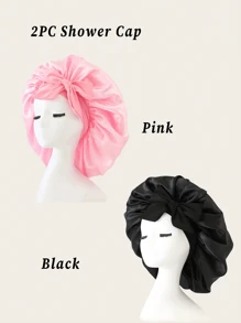 3/2/1pc Silk Bonnet For Sleeping Women ,Luxurious Satin Silky Bonnet With Adjustable Tie,Hair Accessories For Women,Head Scarf For Women's Hair,Hair Care, And Shower Luxurious Satin & Silk Bonnet For Sleeping - Adjustable Comfort Fit With Tie Band - Unisex Night Hair Protection For Men & Women