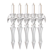 2pcs Ancient Style Sword Design Gel Pen Anime Wuxia Weapon Design Student Water-Based Pen Personalized Student Stationery (Color Random) - Multicolor - View 11