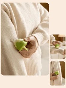 1/2pcs Washable Reusable Adhesive Hair Remover, Pet Hair Remover, Strong Adhesive Force, Cute Design, Reusable, Effective Cleaning for Dust, 漢Sheet Cleaning, Mini Travel Essential, Must-Have For Pet Lovers - 彩色 - 查看 10