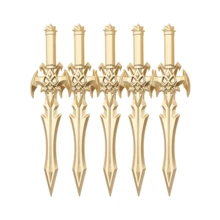 2pcs Ancient Style Sword Design Gel Pen Anime Wuxia Weapon Design Student Water-Based Pen Personalized Student Stationery (Color Random) - Multicolor - View 12