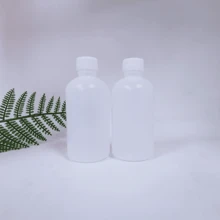 2 Peças Garrafas de Água de Plástico Graduadas de 50ml e 100ml, Semitransparente, Amostragem, Boca Pequena, Embalagem de Solvente Líquido