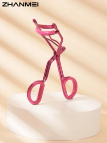 1pc Professional Eyelash Curler, Long Lasting Use, Longer And Fuller Lashes - Easy To Use And For Eyes, Eyelash Curler, Easily Shapes Without Pinching, Professional Beauty Tool For Commercial And Home Use, Portable For Travel. (Rose Red),Makeup,Cheap,Room Decor,Vanity,Travel,Bedroom,Makeup Accessories,Eyelash Curler,Cheap,Stocking Stuffers,Makeup,Makeup Tools,Cheap Stuff,Gifts,Gifts For Women,Christmas Gifts
