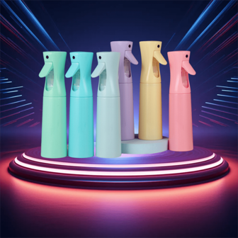 1pc 200ml High-Pressure Continuous Mist Plastic Bottle, Portable Refillable Spray Bottle For Makeup Water, Alcohol,