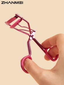 1pc Professional Eyelash Curler, Long Lasting Use, Longer And Fuller Lashes - Easy To Use And For Eyes, Eyelash Curler, Easily Shapes Without Pinching, Professional Beauty Tool For Commercial And Home Use, Portable For Travel. (Rose Red),Makeup,Cheap,Room Decor,Vanity,Travel,Bedroom,Makeup Accessories,Eyelash Curler,Cheap,Stocking Stuffers,Makeup,Makeup Tools,Cheap Stuff,Gifts,Gifts For Women,Christmas Gifts