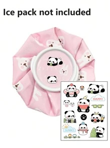 Reusable Ice Pack Cold And Hot Use,Cute Pattern Hot Water Bag , Cold PacksTired Eyes,Easy To Carry ,Small&Easy To Store, Reusable Ice Bags Hot Water Bag For Daily Use To Relieve Fatigue Home Essentials