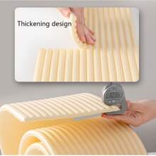 1 pieza Protector de pared grueso, Defensa de esquina de borde de ventana, cabecera de cama, lateral de cama de 200cm de largo con almohadilla de espuma autoadhesiva