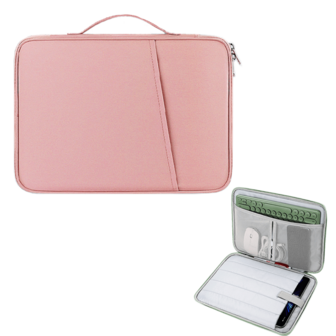 1 Stück kompatibel mit iPad Aufbewahrungstasche Schutzhülle Tablettasche 10,8 Zoll 12,9 Zoll 13 Zoll Laptoptasche mit Fach, wasserdichte multifunktionale Laptoptasche mit Griff für Geschäft, Reise, Schule, Rückkehr zur Schule, Schulsachen, Laptoptasche für Frauen, MacBook Hülle