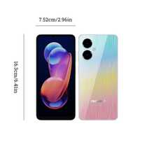 Redbeat D5,国际版智能手机,Android 14,CPU:SC9863A1,6GB(3GB + 3GB 扩展内存)+ 128GB;6.517英寸,支持指纹识别功能,电池:5000 毫安时,后置摄像头:13MP,前置摄像头:8MP,双卡 4G,60Hz 刷新率。 - 藍色 - 查看 3