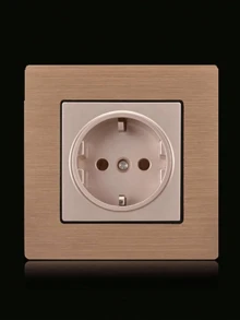 10pcs Cartoon Bear Electric Outlet Plugs, EU Style Electrical Socket Covers For Child Protection