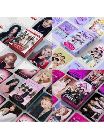 bandai 92 قطعة من Banpresto تتضمن 60 بطاقة + 32 ملصق عبوة بطاقات Lomo المعرفة عالية الوضوح والمرفقات الأنمي, هدايا عيد الهالوين, هدايا عيد الميلاد, لوازم مدرسية, عودة للمدرسة