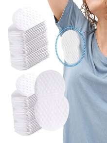 10/20/50/100pcs Underarm Sweat Pads For Women & Men - Pure , Unflavored & Non-Residue, Individually Packaged, Portable & Invisible Design For Travel, Gym, Workouts, Workout Accessories ,Breathable Comfort,Underarm Sweat Patches For Men And Women To Prevent Sweat And Stains, A Must For Body Care In The Hot Summer Months. - Multicolor - View 3