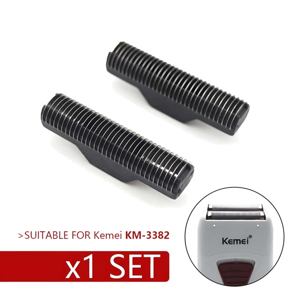 Kemei Máquina de cortar cabelo profissional Kemei 0 mm, barbear rente, barbeador elétrico masculino sem fio, acessórios de qualidade para barbeador/suporte/lâmina/lâmina masculina