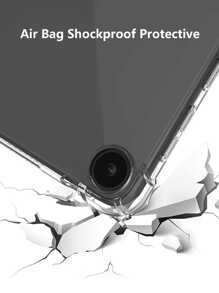 Clear Case Compatible With Galaxy Tab/ IPad/ MatePad/ Honor Pad/ Tab/ Mi Redmi/ Fire HD Pad/ OPPO Pad/ Realme Pad 2/,Advanced Airbag Drop Protection,Flexible Silicone TPU Shockproof Anti-Scratch,Anti Yellowing,Slim-Fit Shell Case Cover, Clear