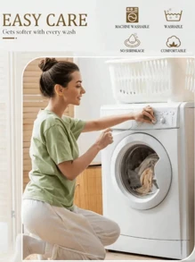3 pièces Ensemble de literie (1 housse de couette, 2 taies d'oreiller, sans rembourrage) en polyester épais avec imprimé floral frais, lavable en machine, pour dortoir de garçon/fille