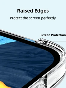 Clear Case Compatible With Galaxy Tab/ IPad/ MatePad/ Honor Pad/ Tab/ Mi Redmi/ Fire HD Pad/ OPPO Pad/ Realme Pad 2/,Advanced Airbag Drop Protection,Flexible Silicone TPU Shockproof Anti-Scratch,Anti Yellowing,Slim-Fit Shell Case Cover, Clear