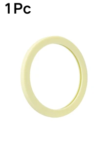 3/1 pezzi Specchio compatto portatile alla moda in silicone, in più colori, adatto per uso domestico e da viaggio, design con manico largo e superficie dello specchio ad alta definizione, per trucco/cura, decorazione soggiorno/camera da letto/bagno, accessori da viaggio, matrimoni/feste/compleanni/regali per lui/lei/amici/insegnanti/Capodanno, idea regalo divertente