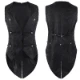 Jacquard Swallowtail Vest