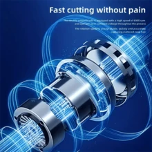 Portable Electric Nose Hair Trimmer, Type-C Charging Interface.With LED Display.Stainless Steel Cutter Head, Removable And Washable.Compact And Portable, With Long Battery Life, It Is Suitable For Trimming Nose Hair, Eyebrows, And Ear Hair.Fashionable And Simple, Unisex.