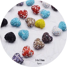 5 pezzi di perle in resina acrilica a forma di fiore di colore casuale per realizzare catene per telefono, accessori per la creazione di gioielli fai-da-te, con resistenza elevata