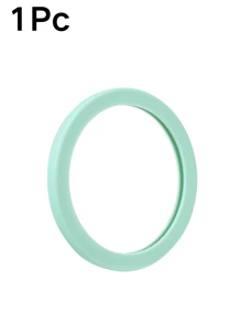 3/1 pezzi Specchio compatto portatile alla moda in silicone, in più colori, adatto per uso domestico e da viaggio, design con manico largo e superficie dello specchio ad alta definizione, per trucco/cura, decorazione soggiorno/camera da letto/bagno, accessori da viaggio, matrimoni/feste/compleanni/regali per lui/lei/amici/insegnanti/Capodanno, idea regalo divertente