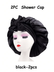 3/2/1pc Silk Bonnet For Sleeping Women ,Luxurious Satin Silky Bonnet With Adjustable Tie,Hair Accessories For Women,Head Scarf For Women's Hair,Hair Care, And Shower Luxurious Satin & Silk Bonnet For Sleeping - Adjustable Comfort Fit With Tie Band - Unisex Night Hair Protection For Men & Women