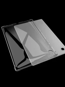 Clear Case Compatible With Galaxy Tab/ IPad/ MatePad/ Honor Pad/ Tab/ Mi Redmi/ Fire HD Pad/ OPPO Pad/ Realme Pad 2/,Advanced Airbag Drop Protection,Flexible Silicone TPU Shockproof Anti-Scratch,Anti Yellowing,Slim-Fit Shell Case Cover, Clear