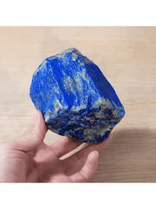 1/2/3 Piezas de Especímenes de Piedra Genuina, Sin Procesar, Lapislázuli Natural Real - Para decoración del hogar DIY, coleccionables únicos y regalos festivos pensados