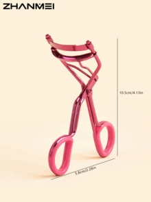 1pc Professional Eyelash Curler, Long Lasting Use, Longer And Fuller Lashes - Easy To Use And For Eyes, Eyelash Curler, Easily Shapes Without Pinching, Professional Beauty Tool For Commercial And Home Use, Portable For Travel. (Rose Red),Makeup,Cheap,Room Decor,Vanity,Travel,Bedroom,Makeup Accessories,Eyelash Curler,Cheap,Stocking Stuffers,Makeup,Makeup Tools,Cheap Stuff,Gifts,Gifts For Women,Christmas Gifts