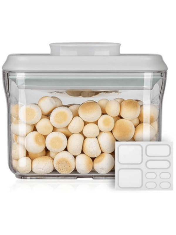 Food Sealed Storage Container, Used For Grains, Flour, Sugar, Pasta, Coffee Beans, Easy To Lock Lid, Used For Kitchen Food Storage And Storage
