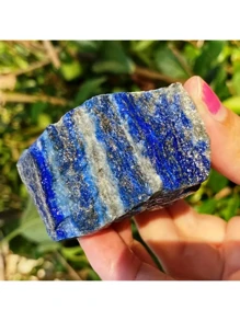 1/2/3 Piezas de Especímenes de Piedra Genuina, Sin Procesar, Lapislázuli Natural Real - Para decoración del hogar DIY, coleccionables únicos y regalos festivos pensados