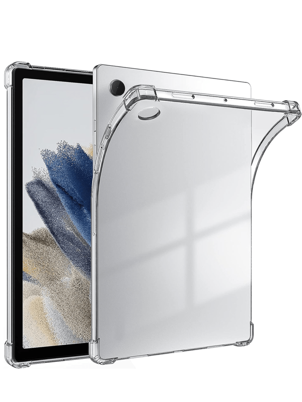 Clear Case Compatible With Galaxy Tab/ IPad/ MatePad/ Honor Pad/ Tab/ Mi Redmi/ Fire HD Pad/ OPPO Pad/ Realme Pad 2/,Advanced Airbag Drop Protection,Flexible Silicone TPU Shockproof Anti-Scratch,Anti Yellowing,Slim-Fit Shell Case Cover, Clear