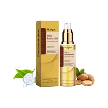 2PCS Collagen Hair Mask & Moroccan Argan Oil Serum Set - Deep Conditioning, Moisturizing For All Hair Types, 3.53oz + 1.69fl.Oz - Perfect Fall/Winter Care Kit