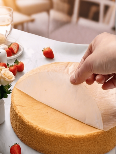 100Pcs Non-Stick Round Baking Paper ,Round Cake Pan Release Liners- Perfect For Cheesecakes, Chiffon Cakes, Biscuits, Breads, Air Fryers, Dutch Ovens, Cupcake Separates, And Frozen Pies