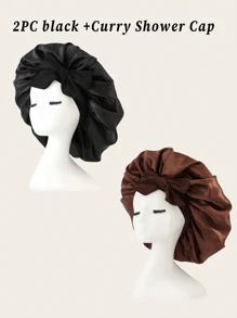 3/2/1pc Silk Bonnet For Sleeping Women ,Luxurious Satin Silky Bonnet With Adjustable Tie,Hair Accessories For Women,Head Scarf For Women's Hair,Hair Care, And Shower Luxurious Satin & Silk Bonnet For Sleeping - Adjustable Comfort Fit With Tie Band - Unisex Night Hair Protection For Men & Women