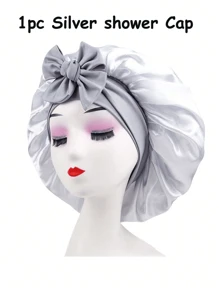 3/2/1pc Silk Bonnet For Sleeping Women ,Luxurious Satin Silky Bonnet With Adjustable Tie,Hair Accessories For Women,Head Scarf For Women's Hair,Hair Care, And Shower Luxurious Satin & Silk Bonnet For Sleeping - Adjustable Comfort Fit With Tie Band - Unisex Night Hair Protection For Men & Women
