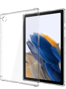 Clear Case Compatible With Galaxy Tab/ IPad/ MatePad/ Honor Pad/ Tab/ Mi Redmi/ Fire HD Pad/ OPPO Pad/ Realme Pad 2/,Advanced Airbag Drop Protection,Flexible Silicone TPU Shockproof Anti-Scratch,Anti Yellowing,Slim-Fit Shell Case Cover, Clear