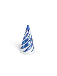 1 pièce de décoration d'arbre de Noël en forme de cône spiral imprimé en 3D en matériau plastique, convenant pour la décoration de bureau et de maisons de vacances. Convient pour les fêtes de Thanksgiving, d'anniversaire, de la Saint-Valentin, de Noël, de mariage, de printemps, d'Halloween et les fêtes pour adultes.