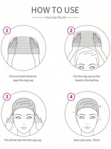 黑色发网 - 24 英寸，弹性隐形网状发网，适用于餐饮服务、芭蕾舞发髻、睡眠、女性及假发（黑色） - 彩色 - 查看 5