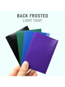 100pcs Penny Card Sleeves For Trading Cards,Top Loaders Card Protection For Baseball Cards, MTG Card Sleeves Fit For ,Football,Magic,Sports Cards(12Colours) - 62X89MM - View 3