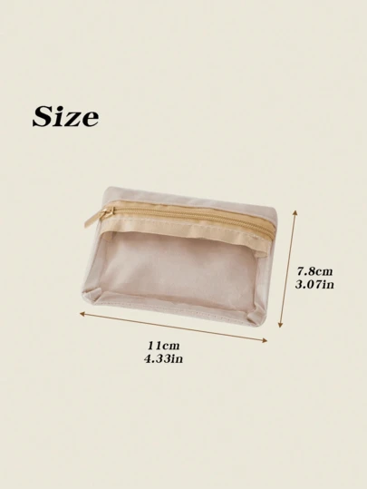 Portable Jewelry Pouch For Earrings, Rings, Bracelet, Travel Jewelry Organizer Bag In Satin, High-Quality, Anti-Oxidation, Small And Compact, Suitable For Outdoor Travel And Business Trips, Dust And Moisture ProofFor Women Storage Organizer Travel Essentials Back To School Dormitory Storage