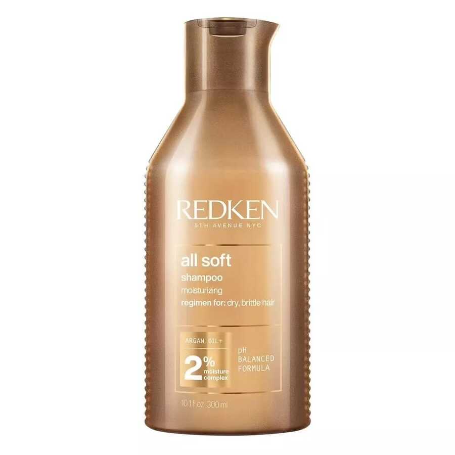 Redken Soft Shampoo For Dry Hair, With Argan Oil 300ml - Clear - View 1