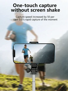 1 pezzo Bastone selfie portatile con telecomando senza fili e luce, treppiede per telefono estensibile e portatile con telecomando, compatibile con 15/14 Pro Max/13/12/11 e smartphone Android, nero/rosa/bianco, per fotografia e registrazione video, per live streaming compatibile con e Android, per vacanze estive, viaggi, illuminazione, attività all'aperto, supporto per live streaming
