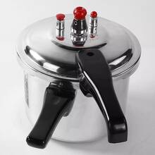NetHong 7 Litre Home Dual Handle Aluminum Pressure Cooker Kitchen Catering Cookware - Silver - View 8