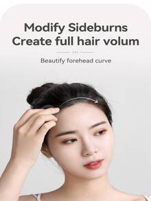 发际线遮瑕膏发际线阴影粉棒适用于假发蕾丝防水发根遮瑕膏迷彩灰发际线阴影修容粉 - 多選 - 查看 3