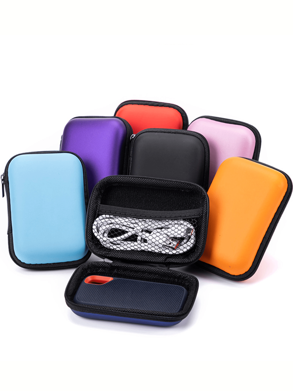 1 pieza Estuche de tarjeta de bolsillo, Caja portacards, Bolsa de almacenamiento de auriculares, Estuche para auriculares Bluetooth, Organizador de accesorios digitales, Caja de almacenamiento y exhibición de escritorio, Caja de almacenamiento