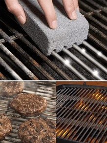 1/3/5PCS Heavy-Duty Grill Brush Set - Multi-Pack BBQ Scrubber For Grill Grates, Rust Removal & Camping Use With Durable Pumice Stone Cleaner Block