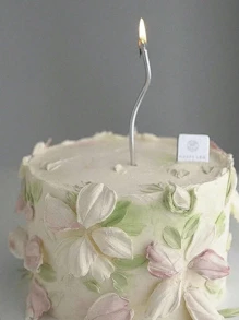 6/12/18 Peças Velas Curvas Coloridas Douradas, Velas de Aniversário, Decorações Insertas para Bolo, Decoração de Bolo, Suprimentos de Cozimento, Decorações de Cozimento, Decorações de Casamento, Suprimentos de Festa, Decorações