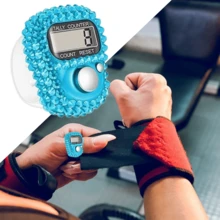 1 套：电子铃声计数器（重置功能、可调节铃声大小）+ 6 种颜色选项铃声计数器（适用于斋月祈祷、活动追踪） - 彩色 - 查看 10