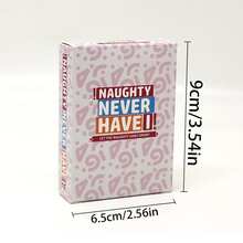 1pc Adult Party Game Cards, Novel Challenge Cards, Easy To Play With Friends, Simple And Fun Interactive Board Game, Best Gift For Family Gatherings And Leisure. Board Game, Card Game, Adult Game. - Multicolor - View 8