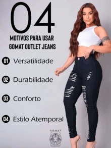 Women's Skinny Jeans, High Waist, Shapes Butt, Premium Line - blue070 - 查看 10